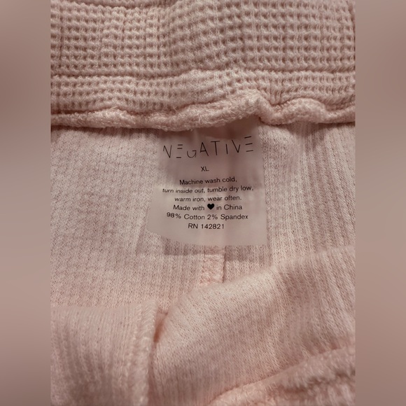 Negative Underwear Waffle Knit Track Pants - Picture 11 of 12